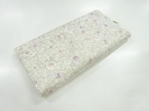 アンティーク　花模様着物洗い張り